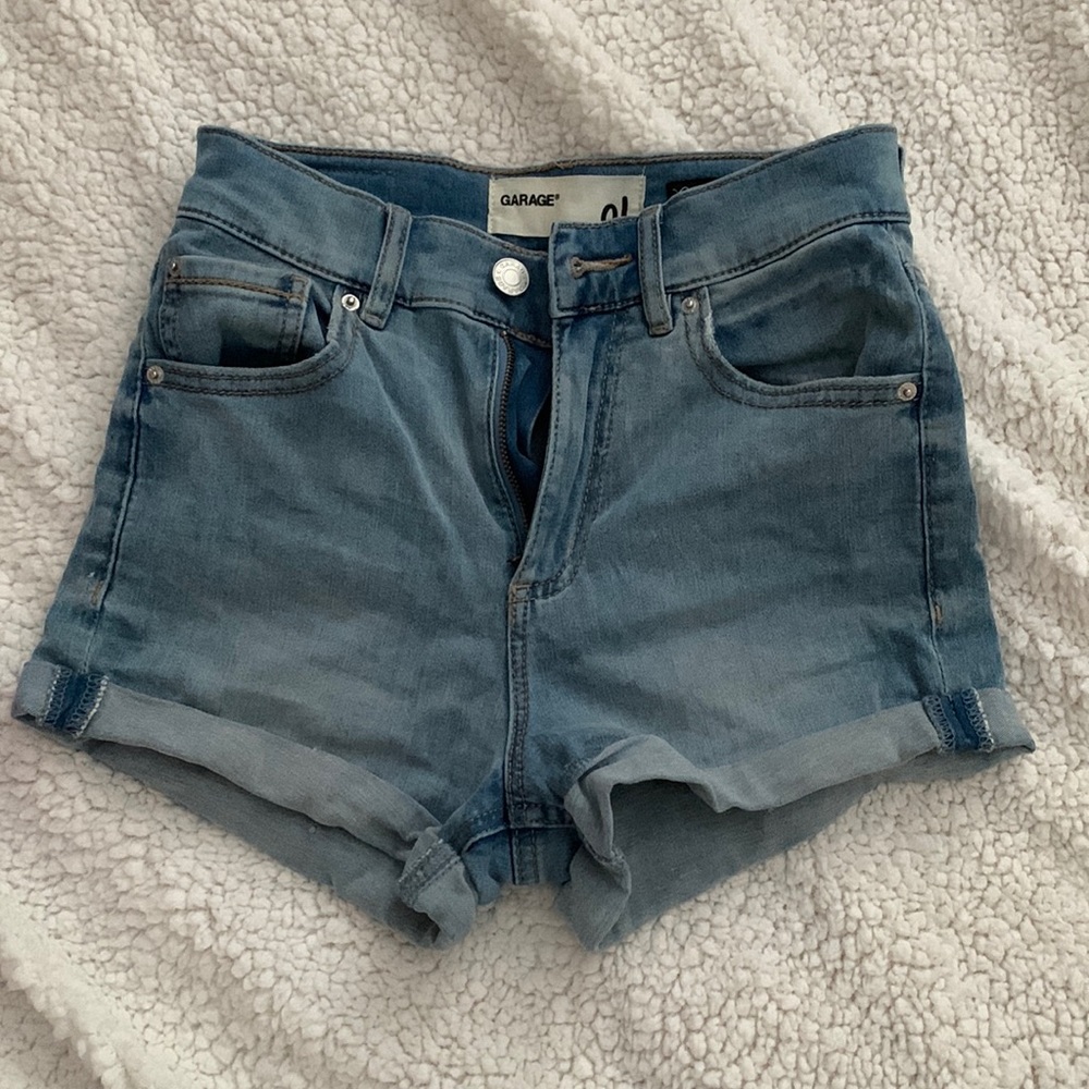 Light blue shorts from Garage, size 01